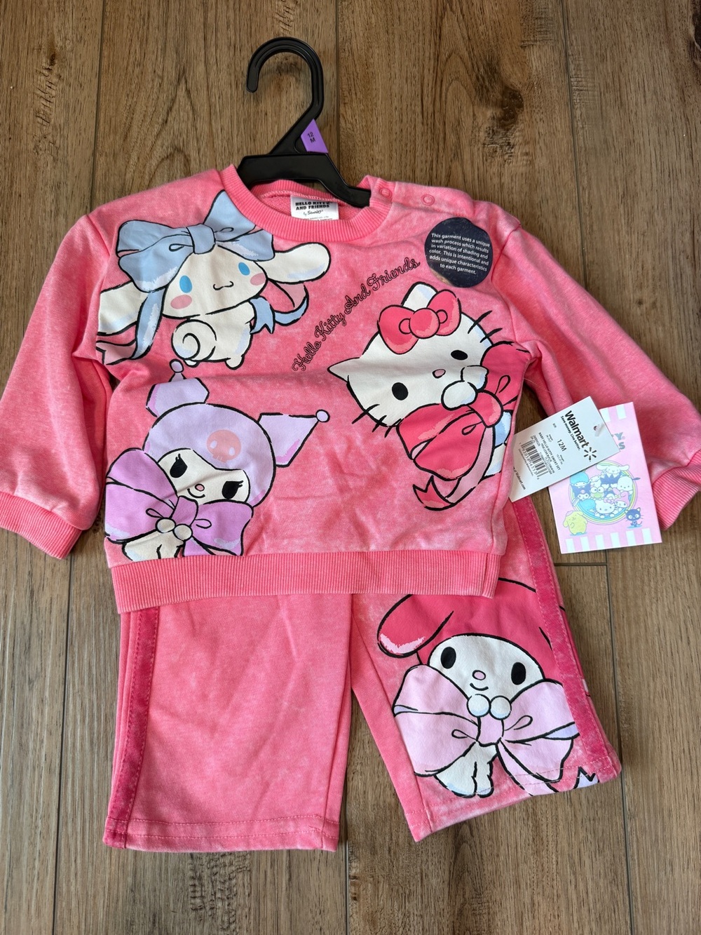 Hello Kitty Pink Kids Matching Set